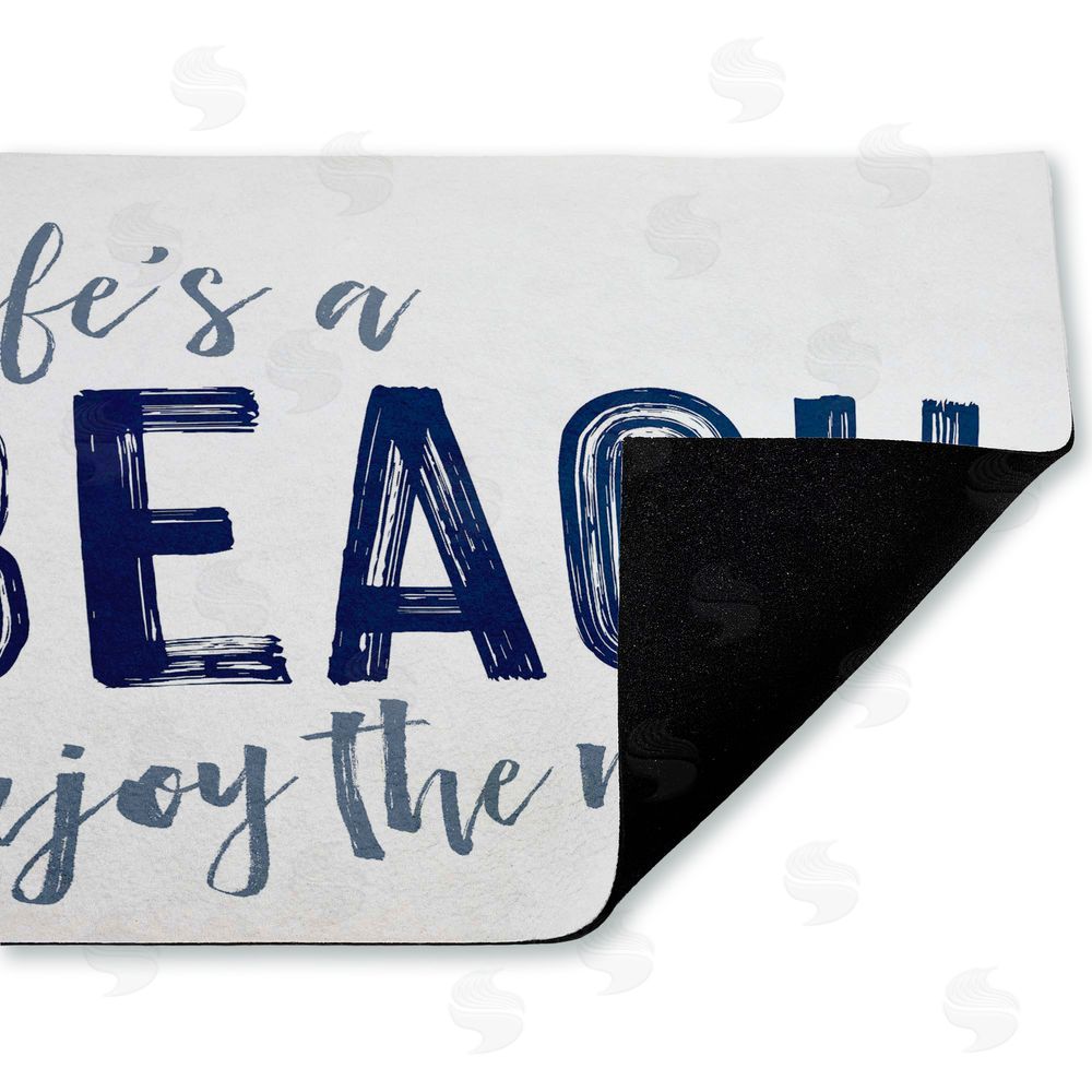 Lettered and Lined | Life's A Beach Enjoy Non-Woven Door Mat