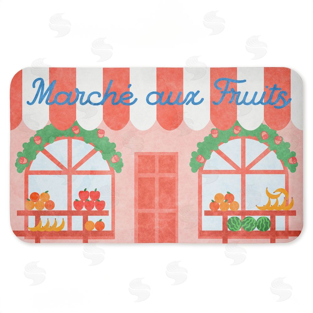 Stupell Studio | French Fruit Market Kitchen Anti-Fatigue Mat