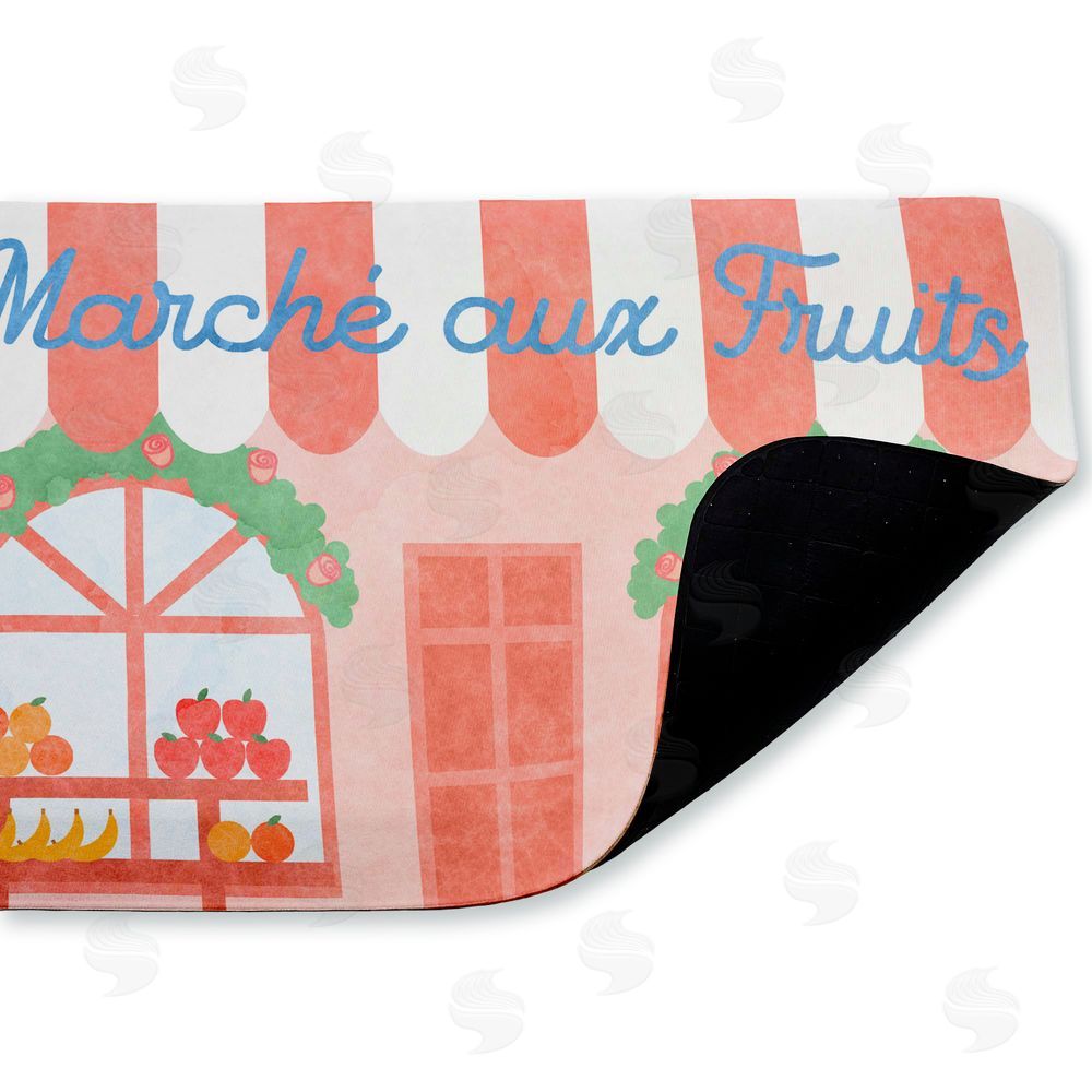 Stupell Studio | French Fruit Market Kitchen Anti-Fatigue Mat