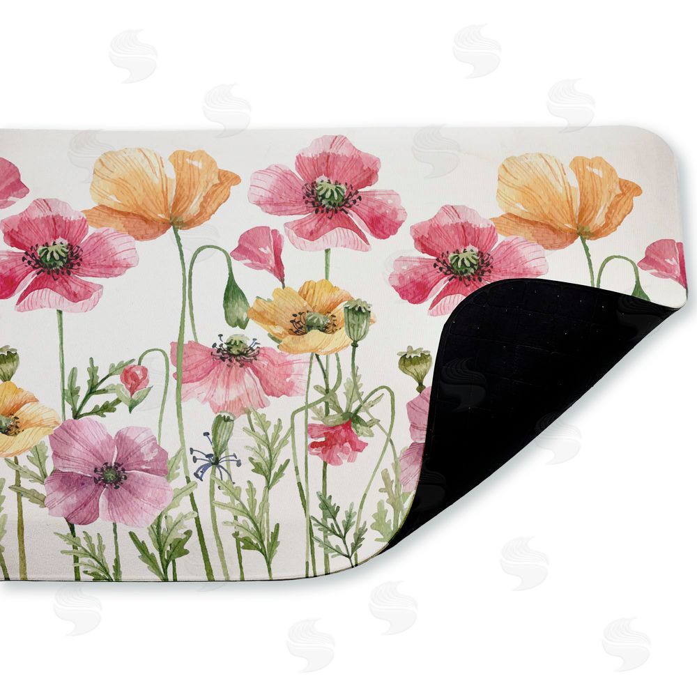Kim Allen | Poppy Place Flower Garden Anti-Fatigue Mat