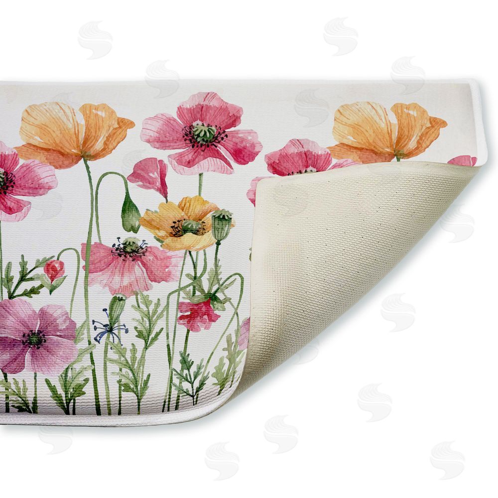 Kim Allen | Poppy Place Flower Garden Plush Bath Mat