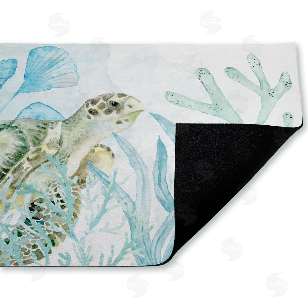 Kim Allen | Turtle In The Sea Non-Woven Door Mat