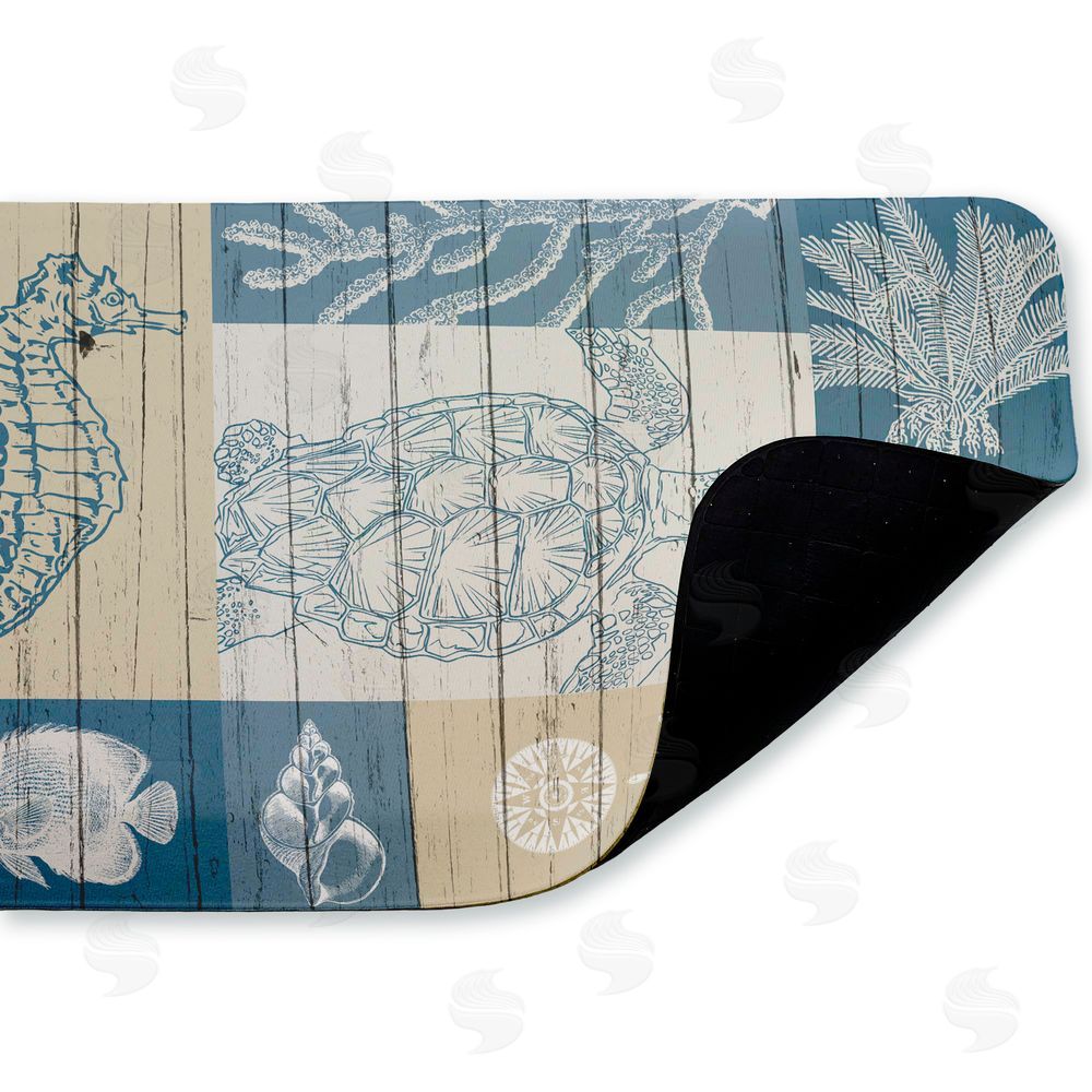 Kim Allen | Let's Sail Nautical Creatures Anti-Fatigue Mat