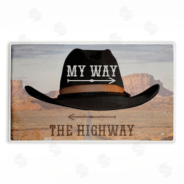 Marcus Prime | My Way Highway Cowboy Plush Bath Mat