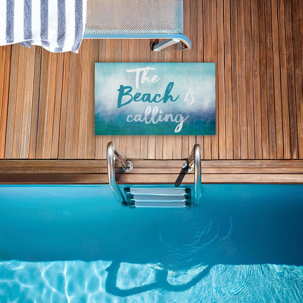 Lula Bijoux & co. | Beach Is Calling Gradient Non-Woven Door Mat