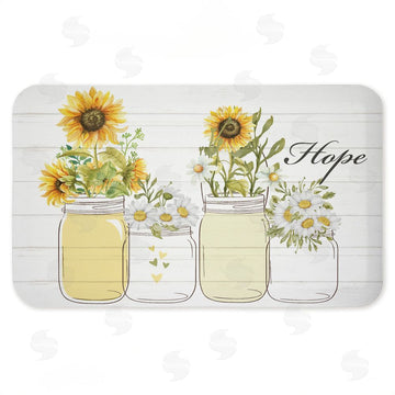 Kim Allen | Hope with Country Sunflowers Anti-Fatigue Mat