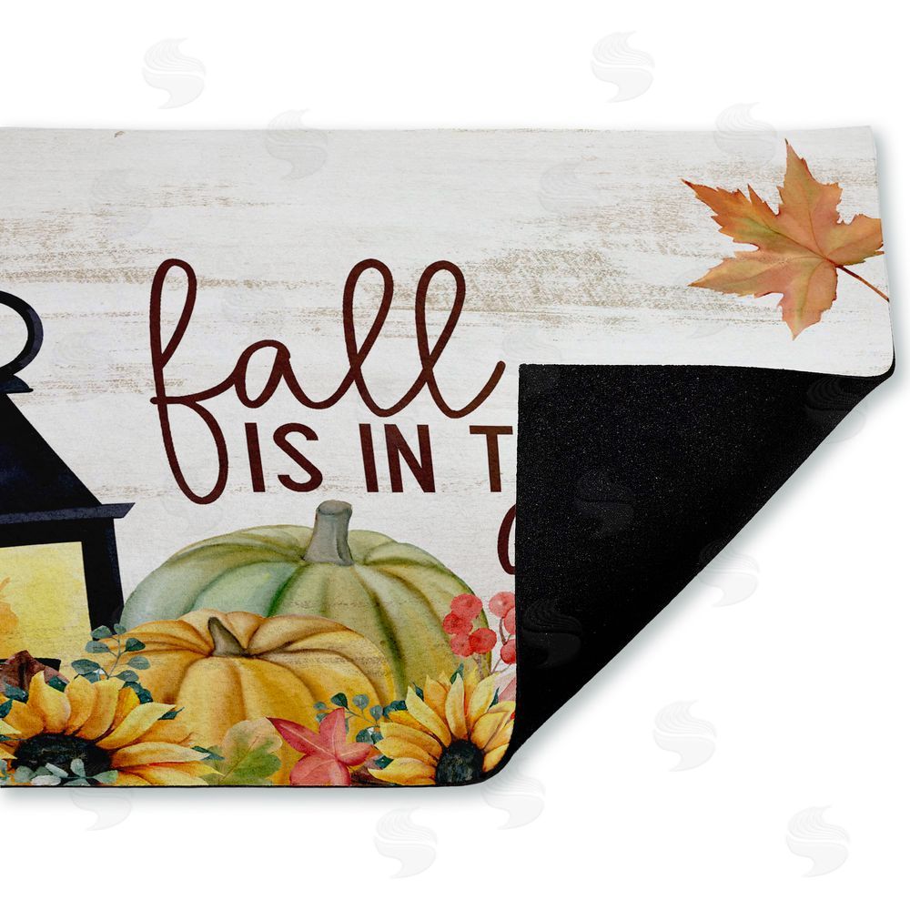 Kim Allen | Fall Is In The Air Lantern Non-Woven Door Mat