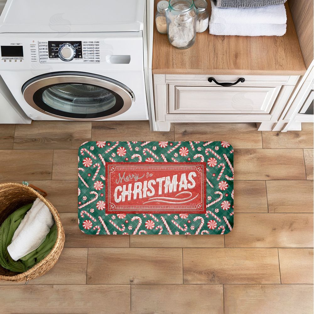 Chad Barrett | Vintage Christmas Candies Anti-Fatigue Mat