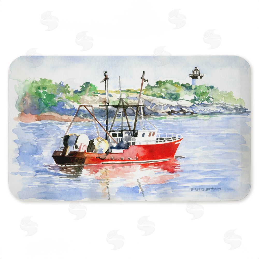 Greg Gorham | Tranquil Drifting Boat Anti-Fatigue Mat
