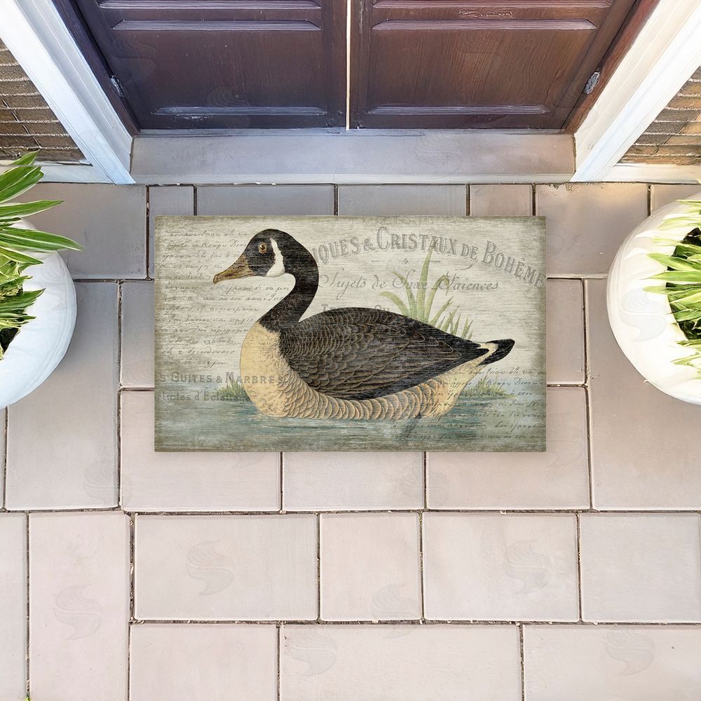 Suzanne Nicoll | French Goose Vintage Motif Non-Woven Door Mat