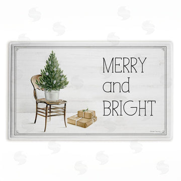 Danielle Murray | Winter In Aspen Merry & Bright Plush Bath Mat