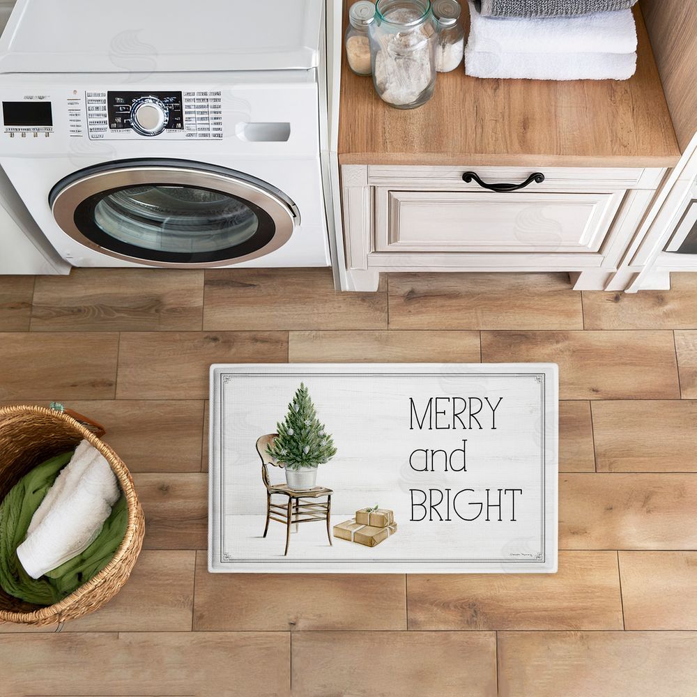Danielle Murray | Winter In Aspen Merry & Bright Plush Bath Mat