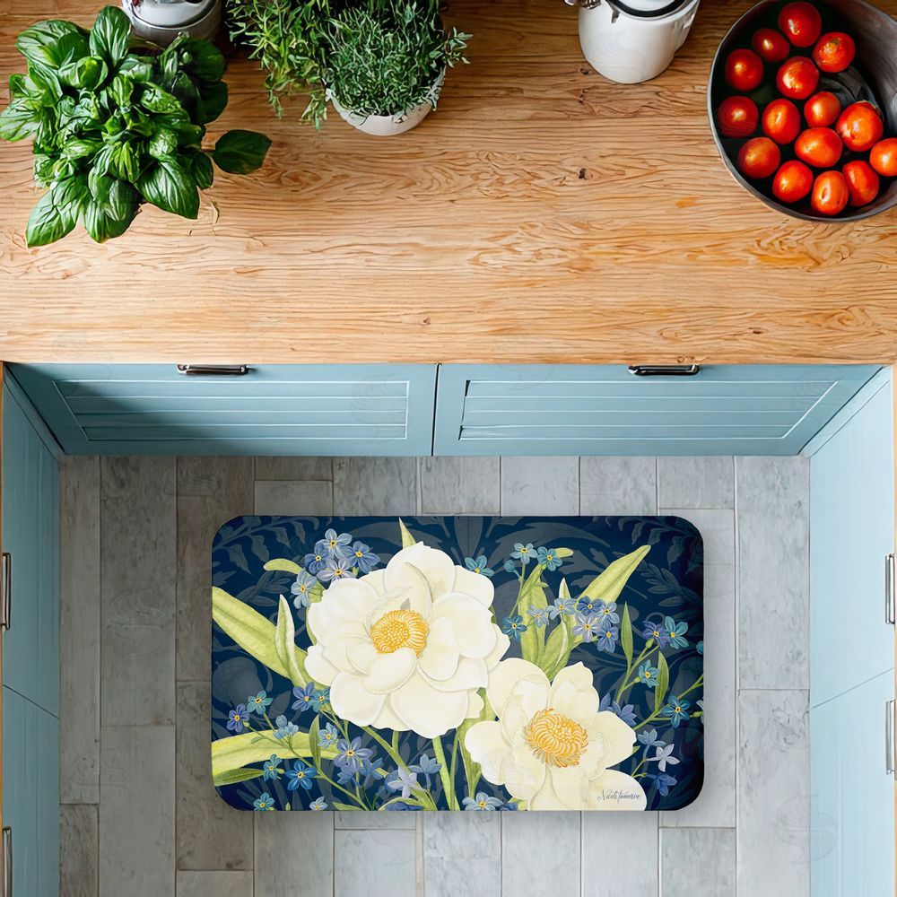 Nicole Tamarin | Enchanted Midnight Garden Anti-Fatigue Mat