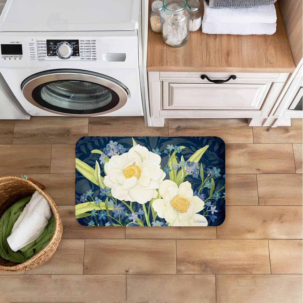 Nicole Tamarin | Enchanted Midnight Garden Anti-Fatigue Mat