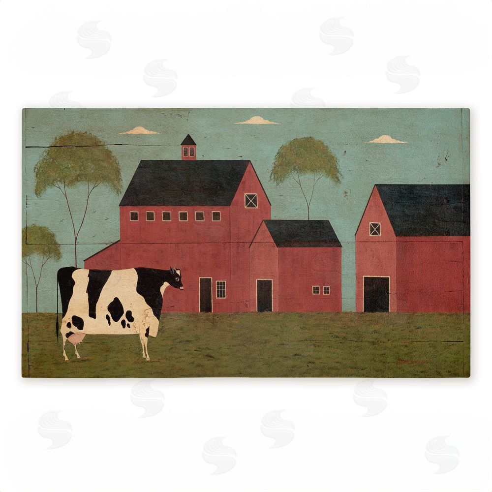 Warren Kimble | Nellies Barn Cow Non-Woven Door Mat