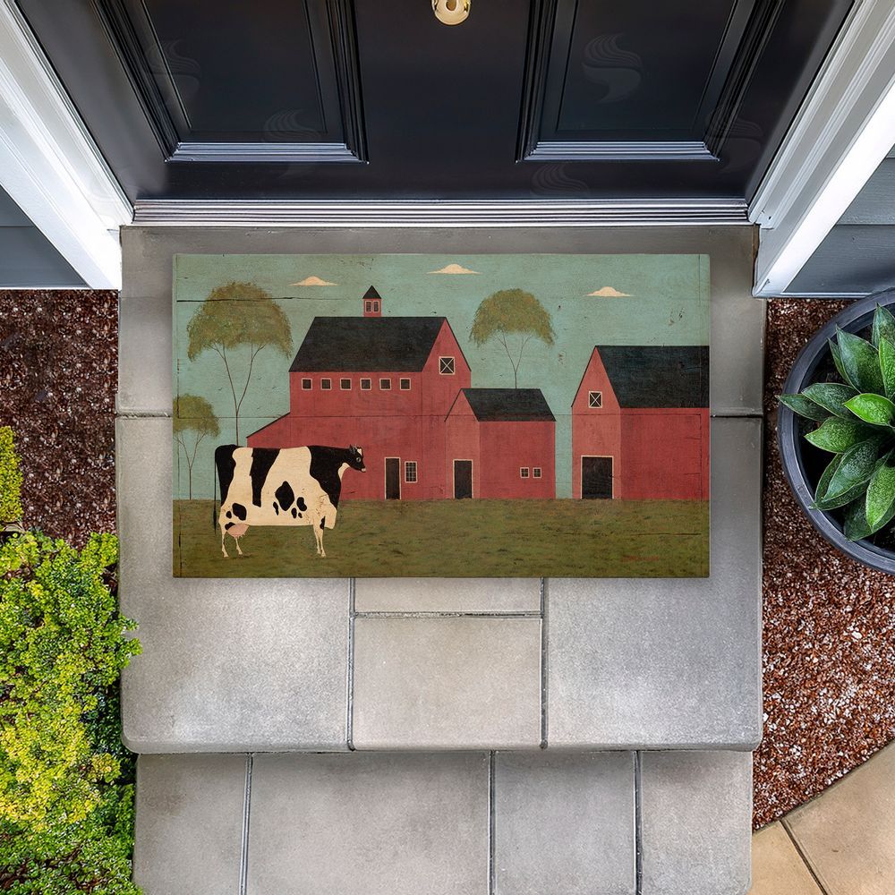 Warren Kimble | Nellies Barn Cow Non-Woven Door Mat