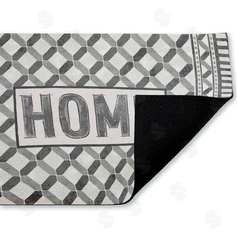 Chad Barrett | Classic Tile Vibes Entry Non-Woven Door Mat