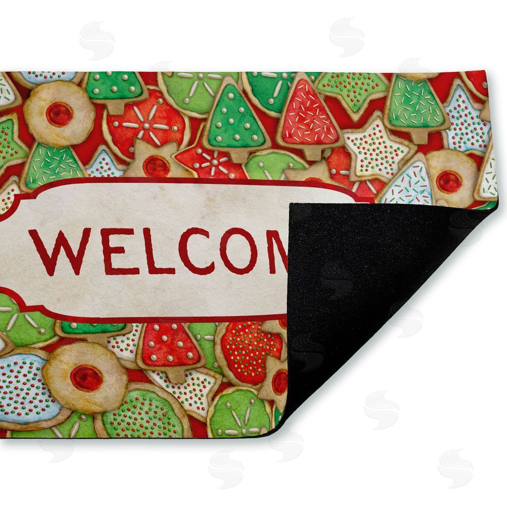 Tim Coffey | Holiday Cookies Welcome Non-Woven Door Mat