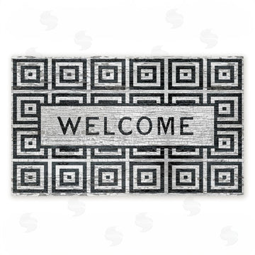 Tim Coffey | Modern Urban Farmhouse Welcome Non-Woven Door Mat
