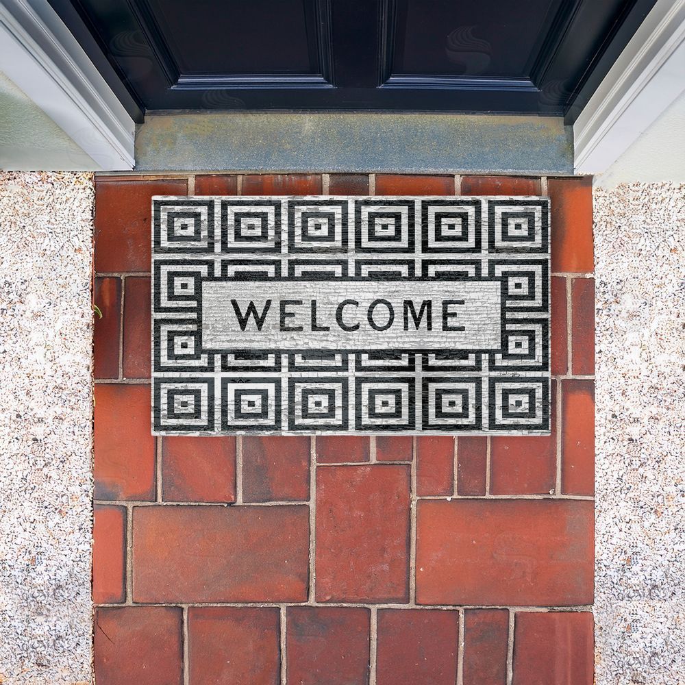 Tim Coffey | Modern Urban Farmhouse Welcome Non-Woven Door Mat