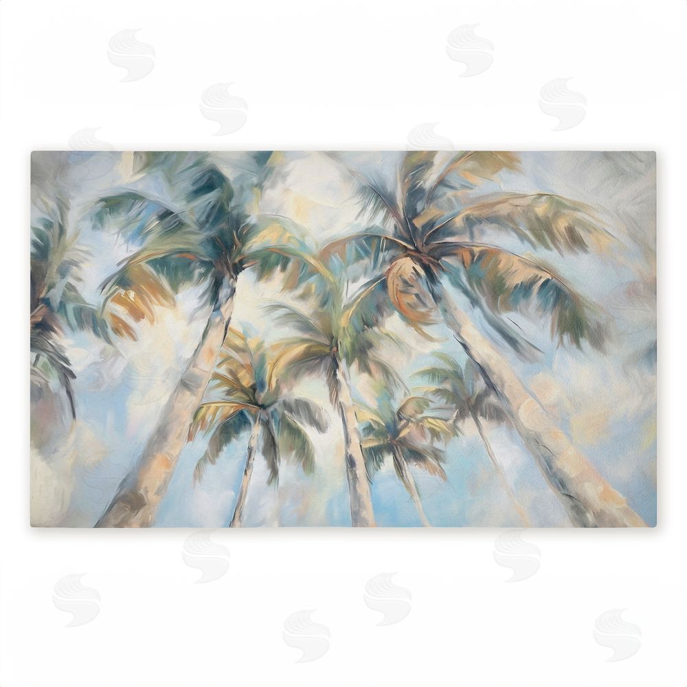 Ramona Murdock | Swaying Palms Abstract Non-Woven Door Mat