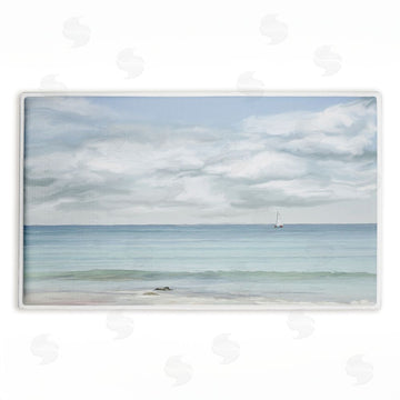 Ramona Murdock | That Day In Paradise Plush Bath Mat