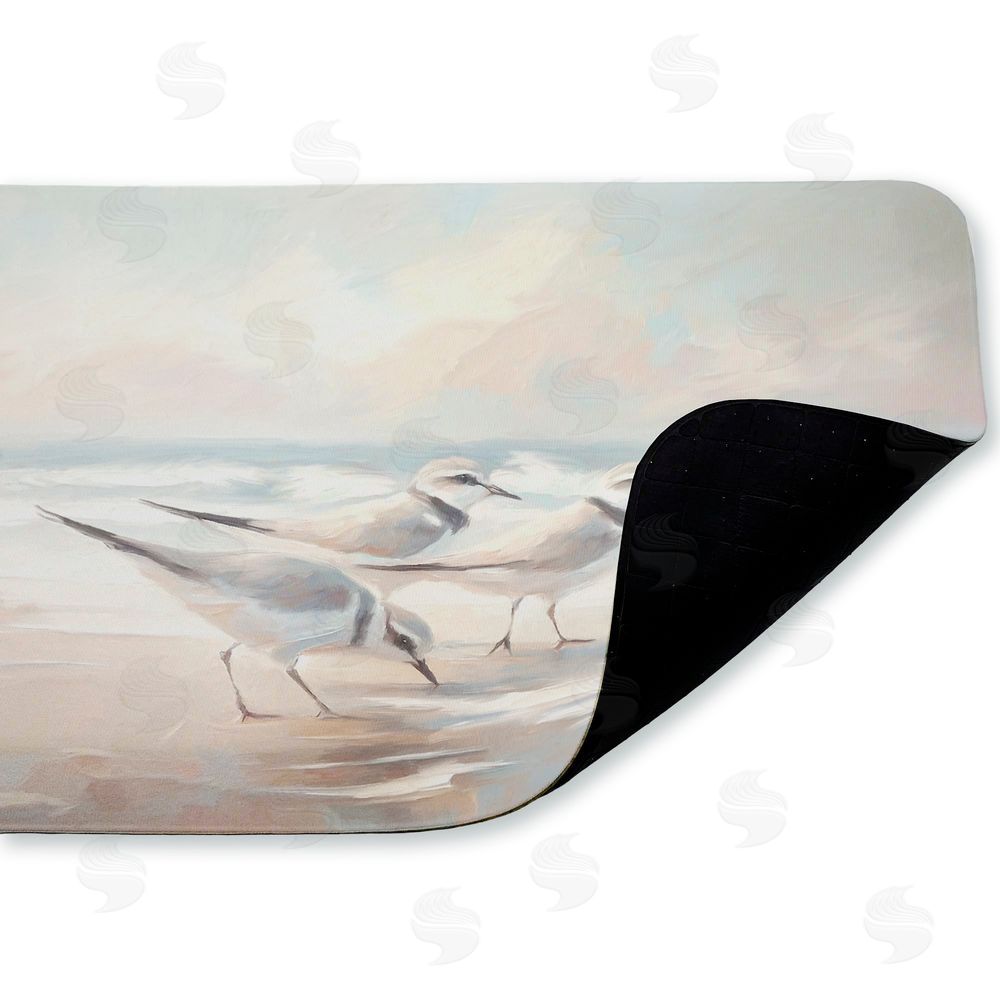 Ramona Murdock | Blue Haven Bay Sandpipers Anti-Fatigue Mat