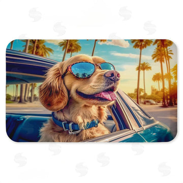 Image World | Cool Puppy Tropical Sunset Anti-Fatigue Mat