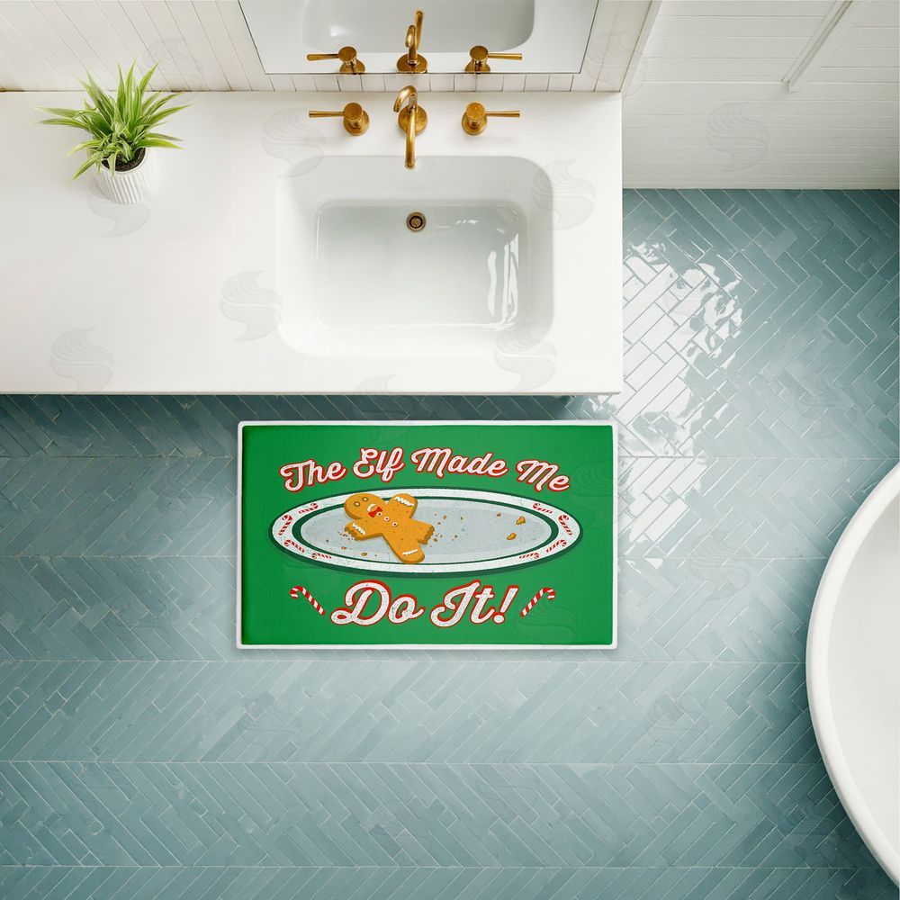 Jedco Brands Inc. | The Elf Made Me Do It Plush Bath Mat