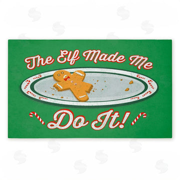 Jedco Brands Inc. | The Elf Made Me Do It Non-Woven Door Mat