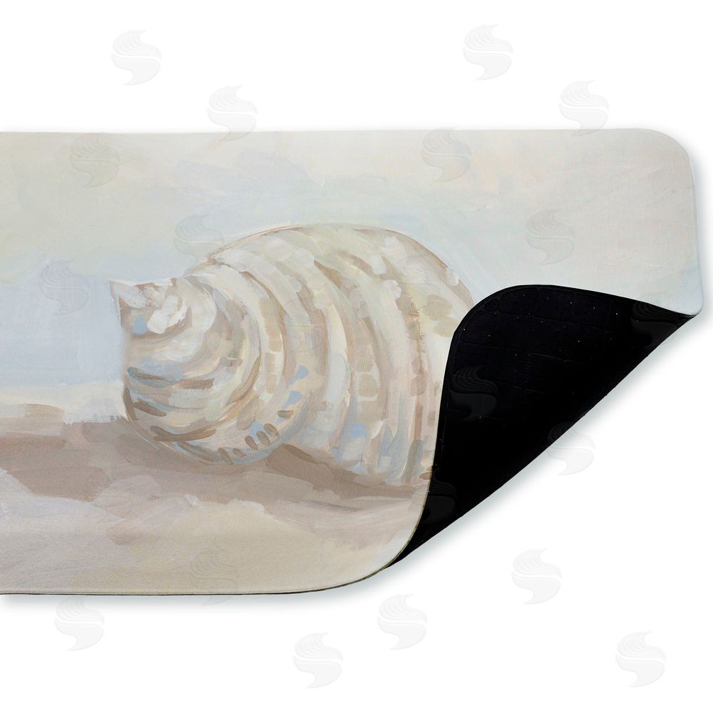 Jetty Home, LLC | Rounded Seashell on Shore Anti-Fatigue Mat