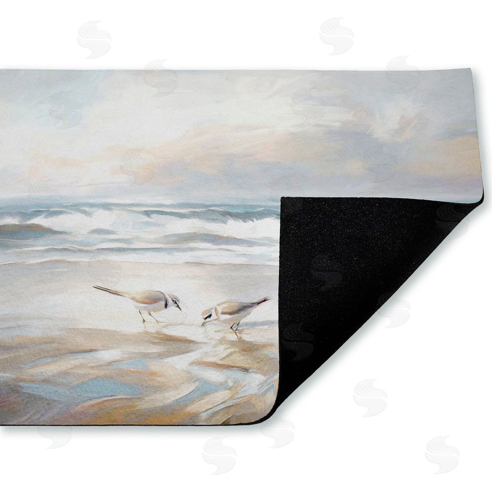 Ramona Murdock | Blue Haven Bay Birds Non-Woven Door Mat