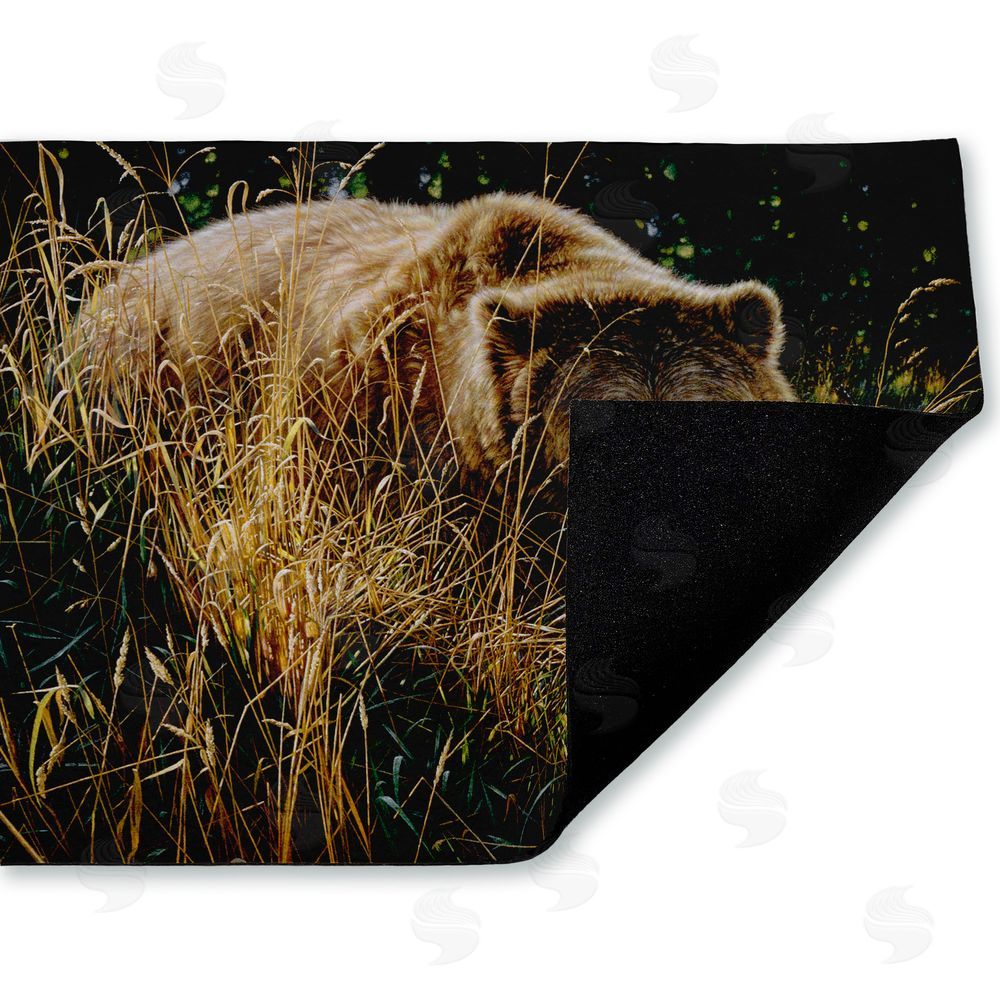 Collin Bogle | Crossing Paths Brown Bear Non-Woven Door Mat