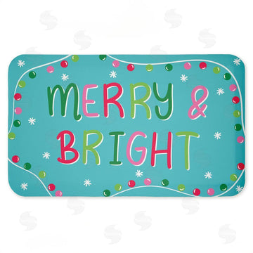 Emily Cromwell | Merry & Bright with Baubles Anti-Fatigue Mat