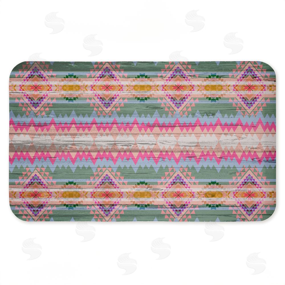 Jennifer Ellory | Bright Shabby Chic Boho Anti-Fatigue Mat