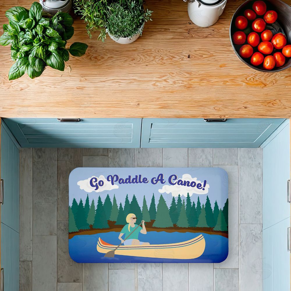 Darlene Seale | Go Paddle A Canoe Anti-Fatigue Mat