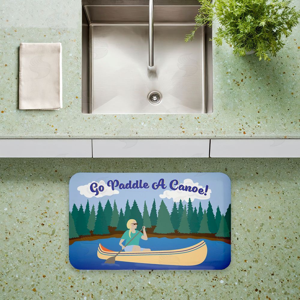 Darlene Seale | Go Paddle A Canoe Anti-Fatigue Mat
