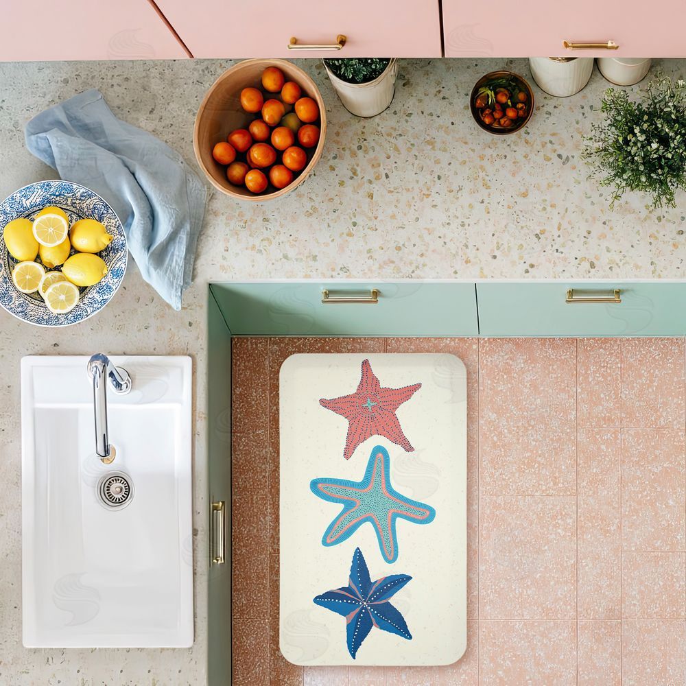 Darlene Seale | Coastal Americana Starfish Anti-Fatigue Mat