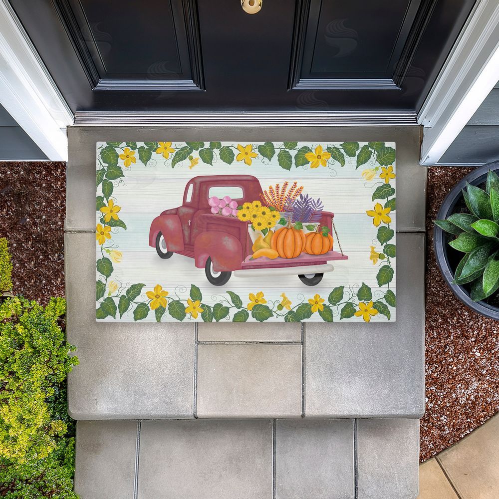 Darlene Seale | Going To Market Harvest Non-Woven Door Mat