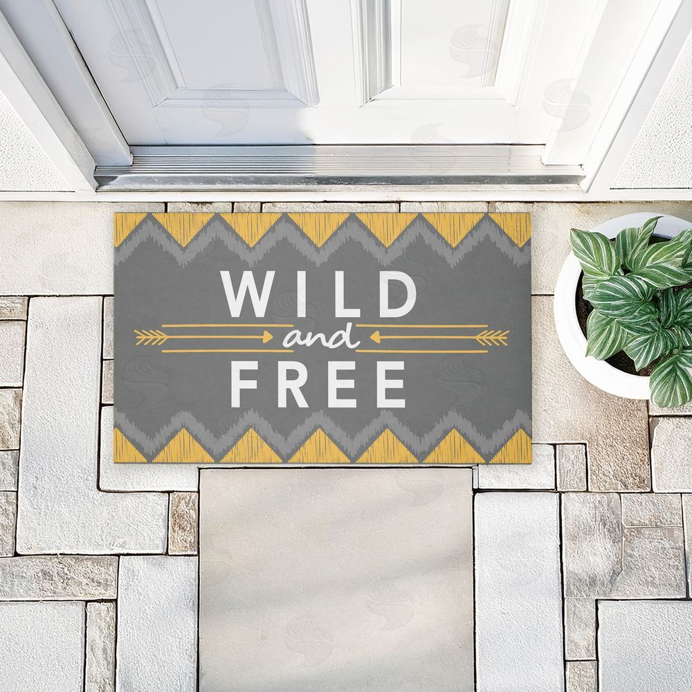 Alison Tauber | Desert Boho Wild & Free Non-Woven Door Mat
