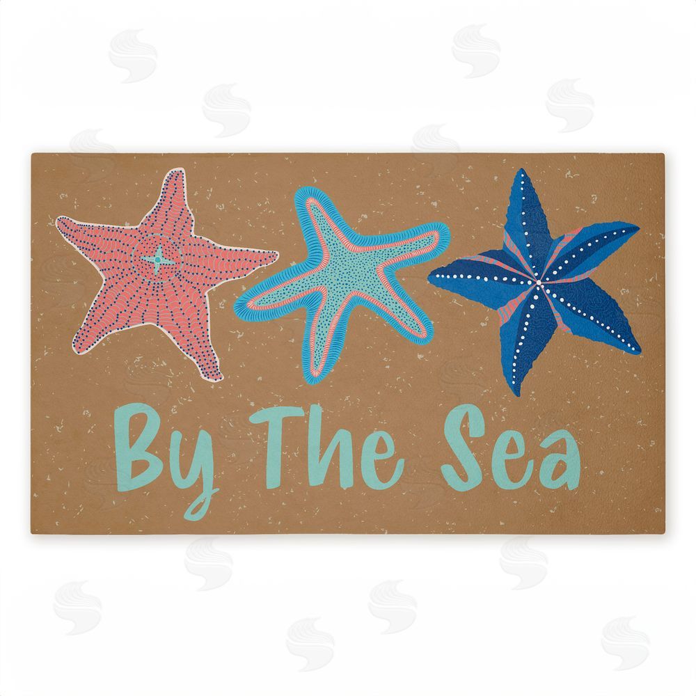 Darlene Seale | By The Sea Starfish Non-Woven Door Mat