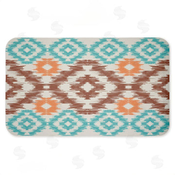 Angela Nickeas | Boho Aztec Pattern Anti-Fatigue Mat