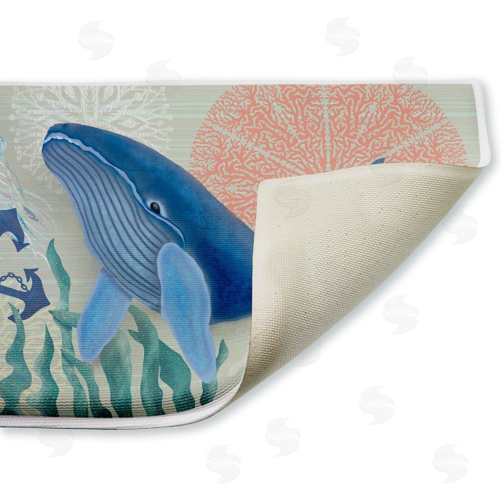 Darlene Seale | Sealife Classic Whale Plush Bath Mat