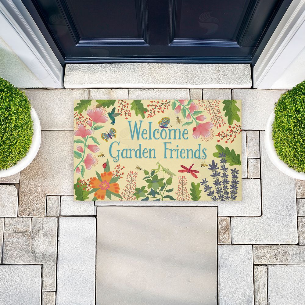 Darlene Seale | Welcome Garden Friends Non-Woven Door Mat