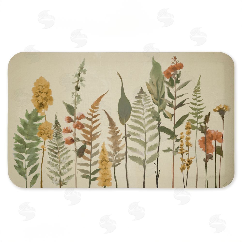 Elizabeth Medley | Simple Fall Botanics Anti-Fatigue Mat