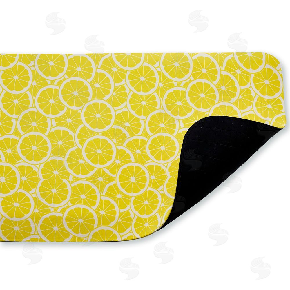 Anna Quach | Zesty Lemons Everywhere Anti-Fatigue Mat