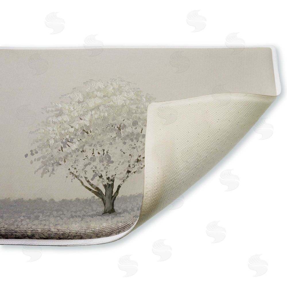 Michael Marcon | Neutral Radiance Tree Plush Bath Mat