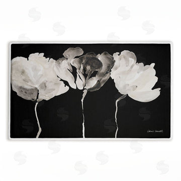 Lanie Loreth | Trio in Light on Black Plush Bath Mat
