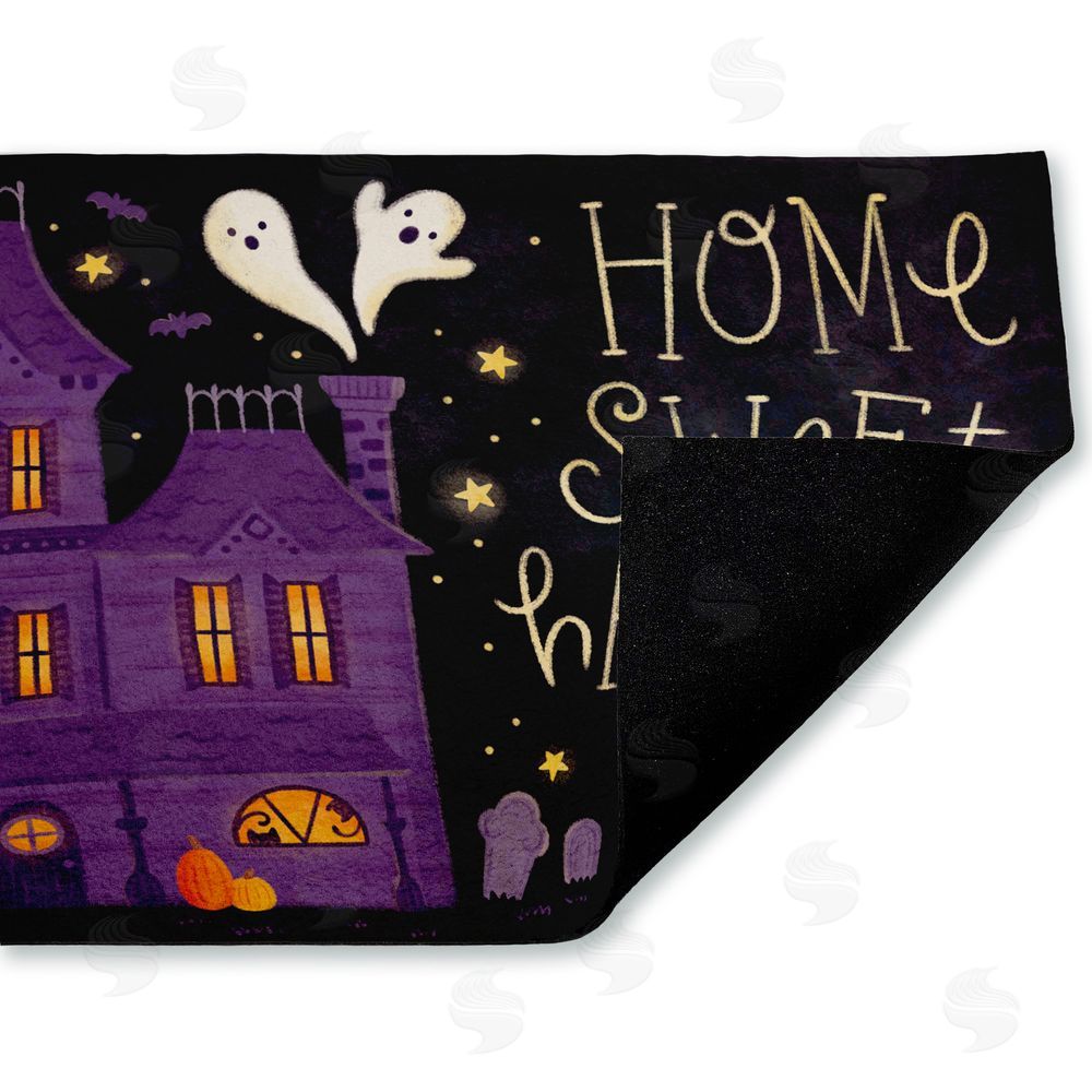 Lindley Wiesner | Haunted Sweet Home Non-Woven Door Mat