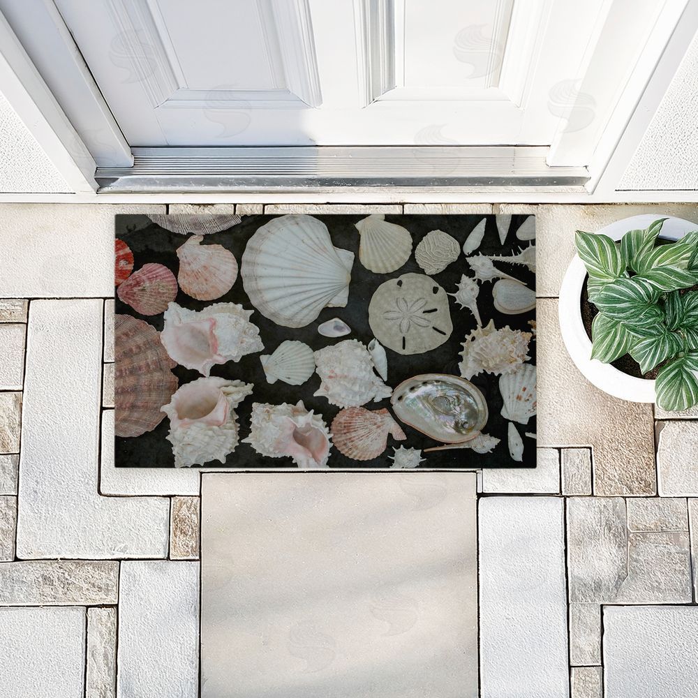 Amy Carroll | Summer Shells Display Non-Woven Door Mat
